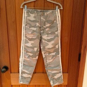 MOTHER Camouflage Cargo Pants